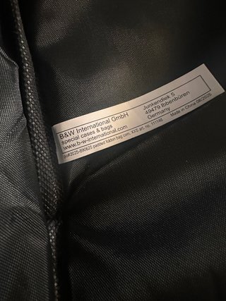 Borsa trasporto imbottita B&W per Brompton