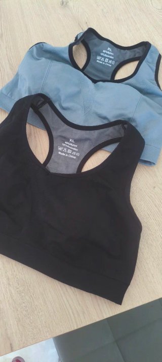 Conjunto 2 Top Deportivos XL Negro/Gris