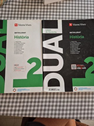 Història, 2 Batxillerat, Dual Quadern d'activitats