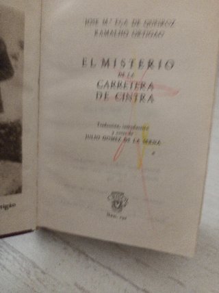 EL MISTERIO DE LA CARRETERA DE CINTRA