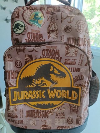 Mochila  Safta de Jurassic World con ruedas y estu