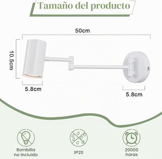 Aplique de pared Homefire GU10
