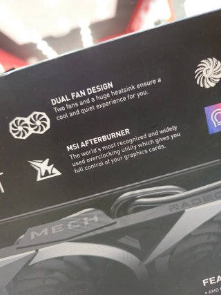 MSI RX 6700 XT Mech 2X Tarjeta Gráfica