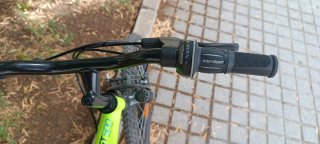 Bicicleta niño Rockrider ST500 20pulgadas Amarillo