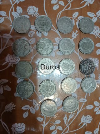 Lote de monedas antiguas