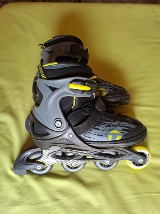 Patines en línea Tijuana talla ajustable+bolsa