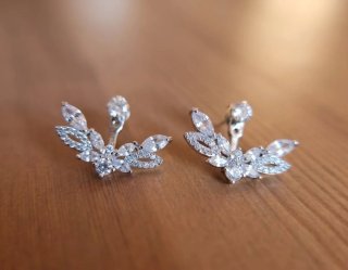 Pendientes plata circonitas