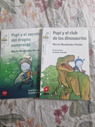 2 libros Pupi