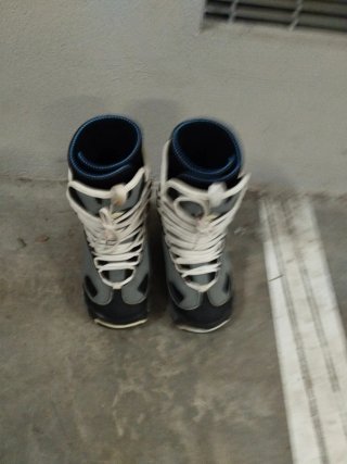 Bolsa de snowboard y botas