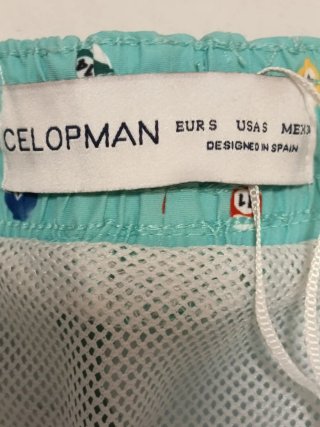 Bañador Celopman Talla S Estampado Bolas Billar