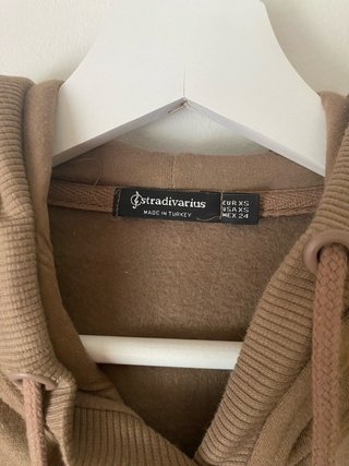 Sudadera oversize marrón