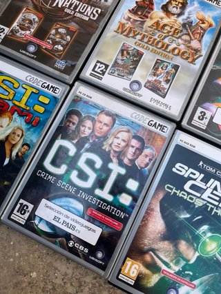 Lote de 13 Videojuegos PC DVD