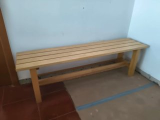 Banco de madera comedor 150 cm