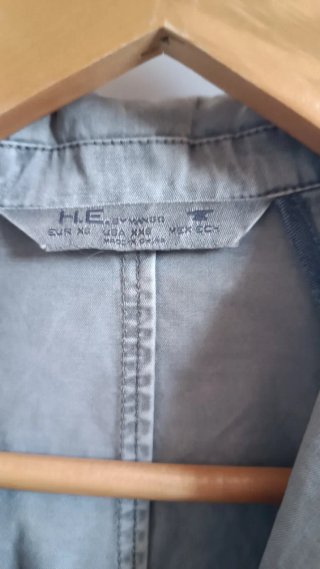 Blazer H.E. by Mango Gris Talla XS