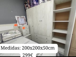 Armario madera 2mx2mx50cm