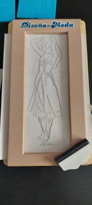 Juego Dibujo Moda Vintage GEYPER