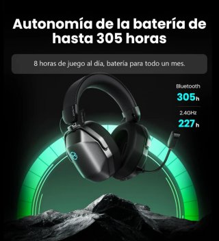 Auriculares G5 MAX Gaming Inalámbricos