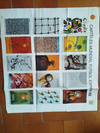 Colección Carteles Mundial Fútbol España 82