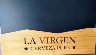 Cartel Cerveza La Virgen Coleccionista