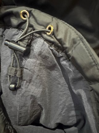 Anorak negro mujer regalo polo m/c
