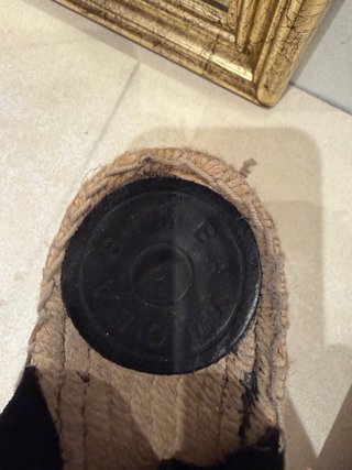 Alpargatas negras