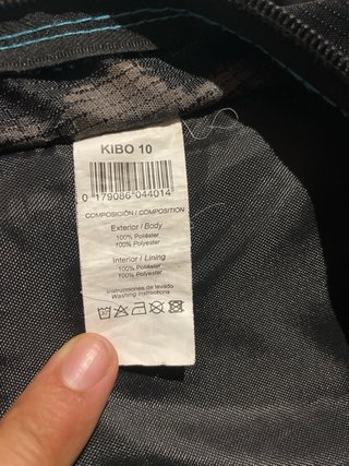 Mochila Boriken Kibo 10 Negra