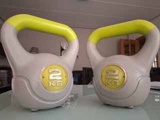 2 Mancuernas Kettlebell 2kg