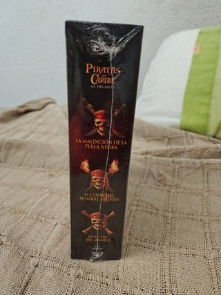 Trilogía Piratas del Caribe DVD