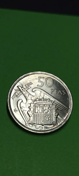 50 Pesetas 1957.