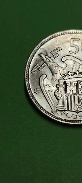 50 Pesetas 1957.