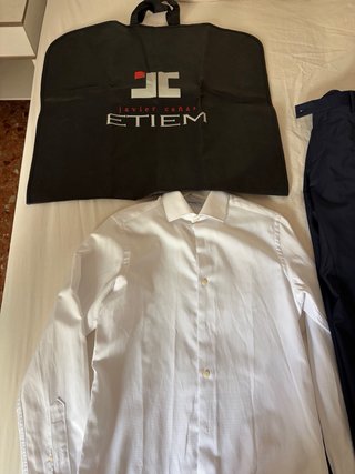 Traje ETIEM by Javier Cañas + camisa Bassette