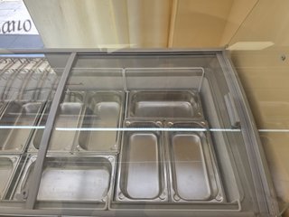 Vitrina expositora de helados