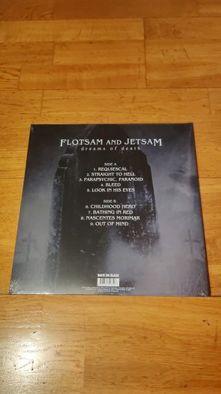 FLOTSAM AND JETSAM - Dreams Of Death LP, Vinilo Cl