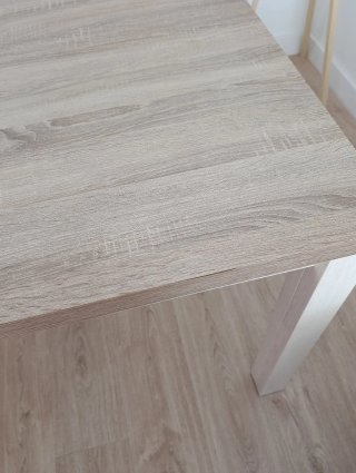 Mesa Comedor Madera 150 largox80 anchox77 alto