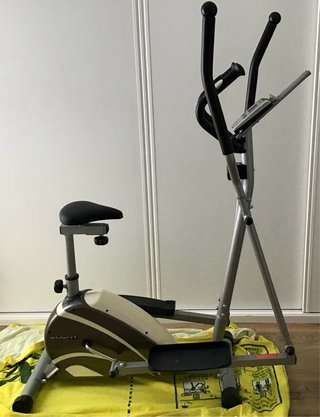 Elíptica y Bicicleta Estática 2 en 1