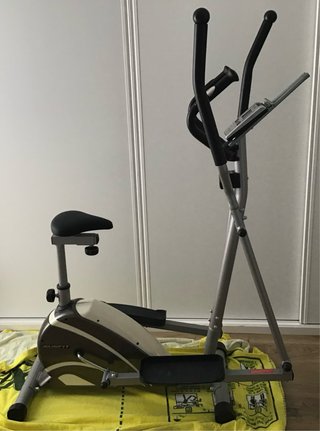 Elíptica y Bicicleta Estática 2 en 1