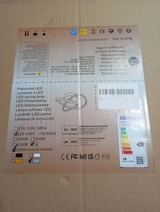 Lámpara LED Techo Regulable