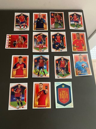 Cromos Selección Española Fútbol