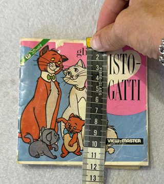 View Master Gli Aristogatti con 2 bobine