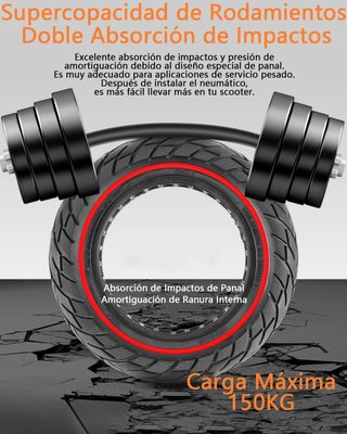 Rueda Maciza Patinete scooter Max G30/G30E/G30LP