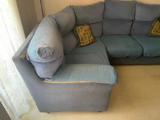 Sofá 3 plazas con chaiselongue