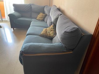 Sofá 3 plazas con chaiselongue