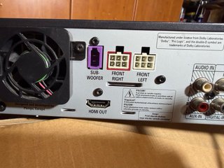 Home Cinema DVD Philips HTS6510