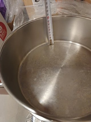 Olla metálica inox grande con asas 5L