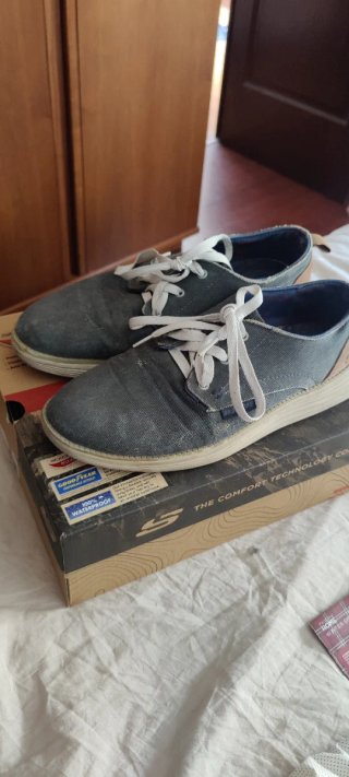 Zapatillas Skechers Azul Hombre