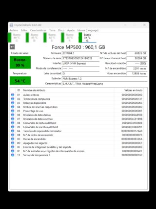 Disco M.2 MP500 (1TB)