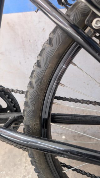 Bicicleta Rockrider 5.0 Negra