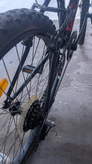 Bicicleta Rockrider 5.0 Negra