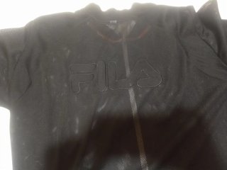 Sudadera Fila cremallera negra XXL