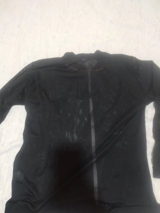 Sudadera Fila cremallera negra XXL